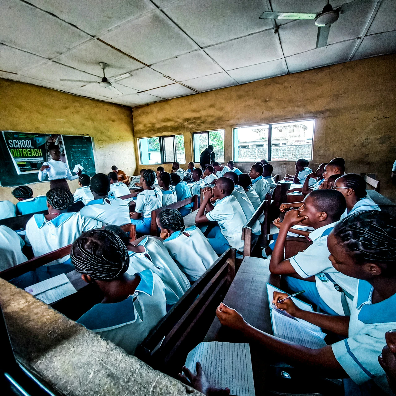 Community members participating in a local development discussion.